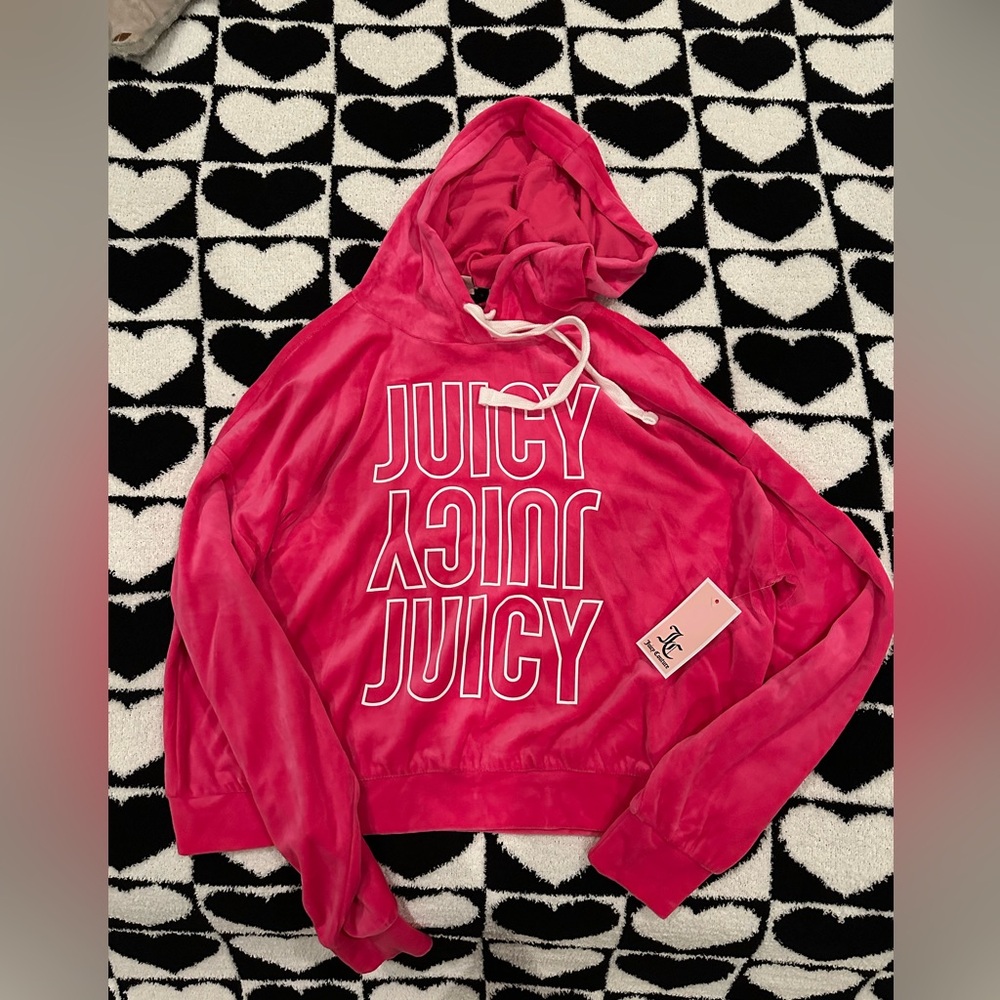 Juicy Couture Crop Hoodie